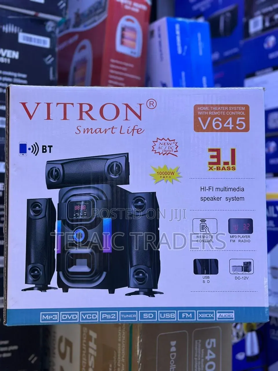 Vitron V645 3.1 Multimedia Speaker System