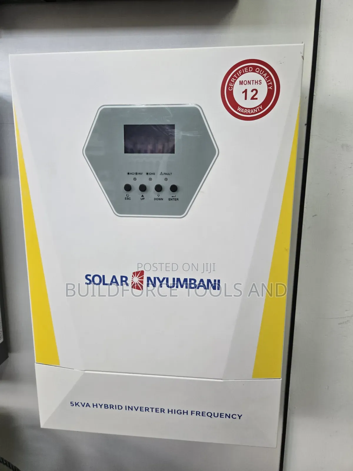 Solar Nyumbani GD5048SMHG 5KVA 48V High Frequency Hybrid Inverter