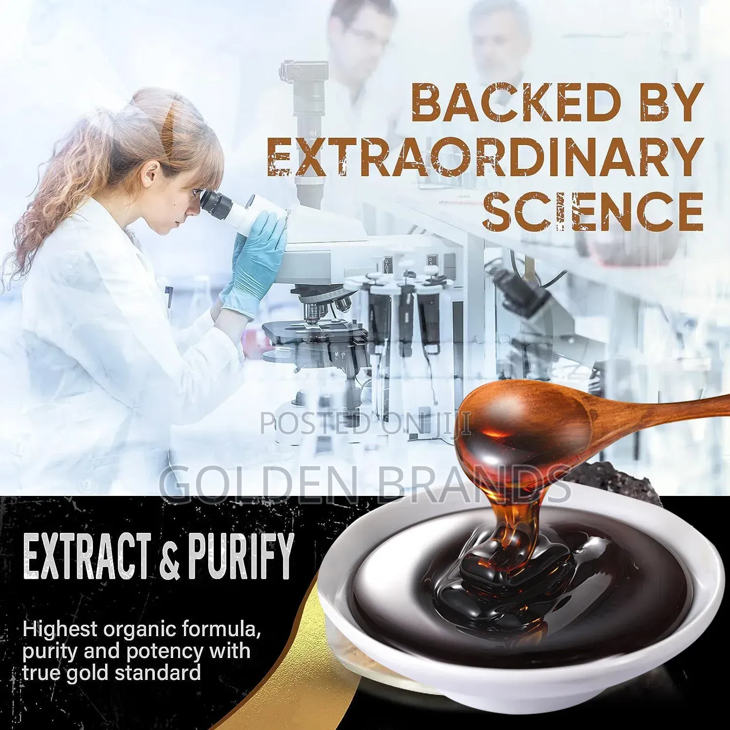 Pure Organic Shilajit 100% With 85+ Trace Minerals Fulvic Acid