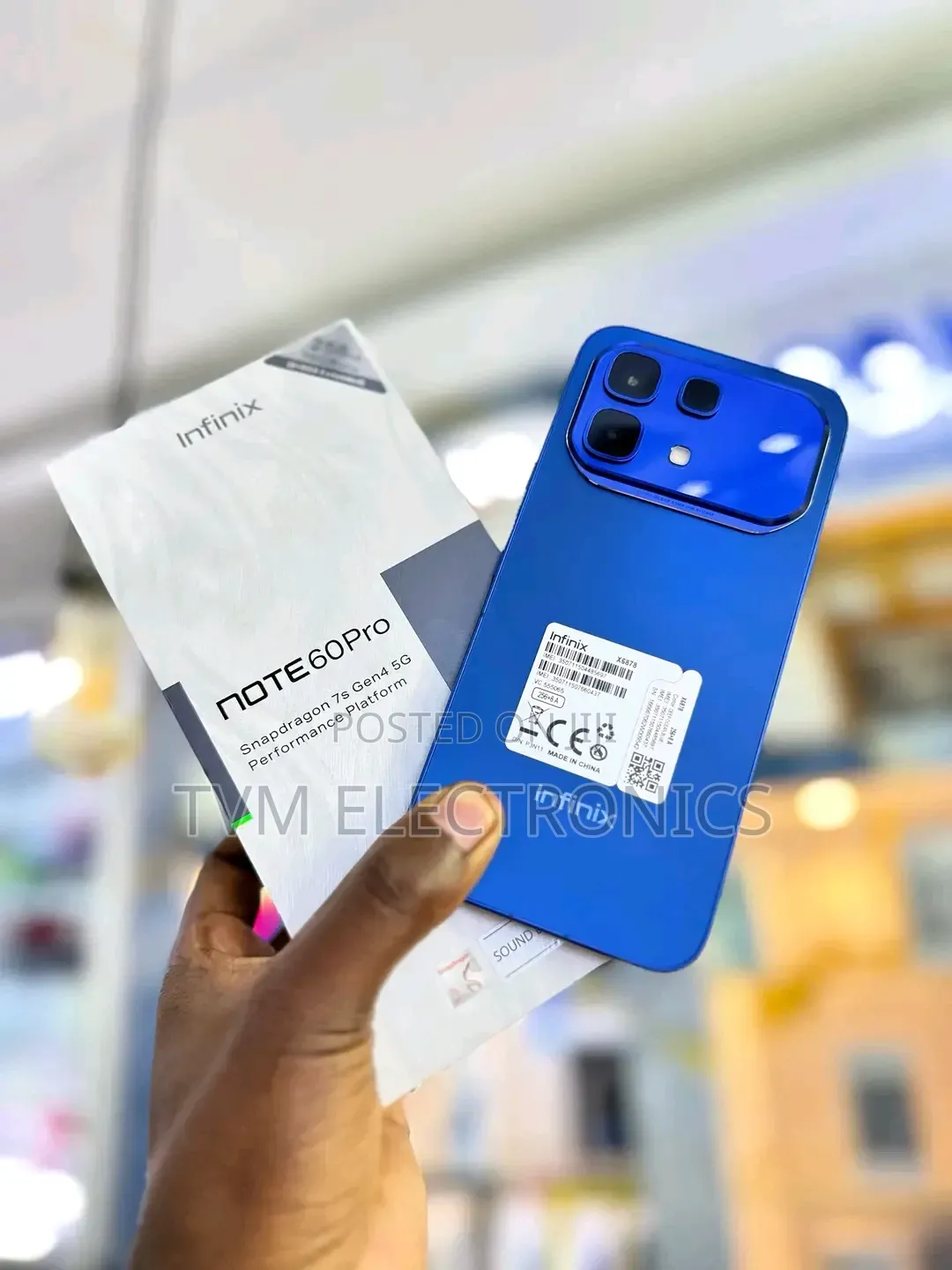 New Infinix Note 60 Pro 256 GB Black