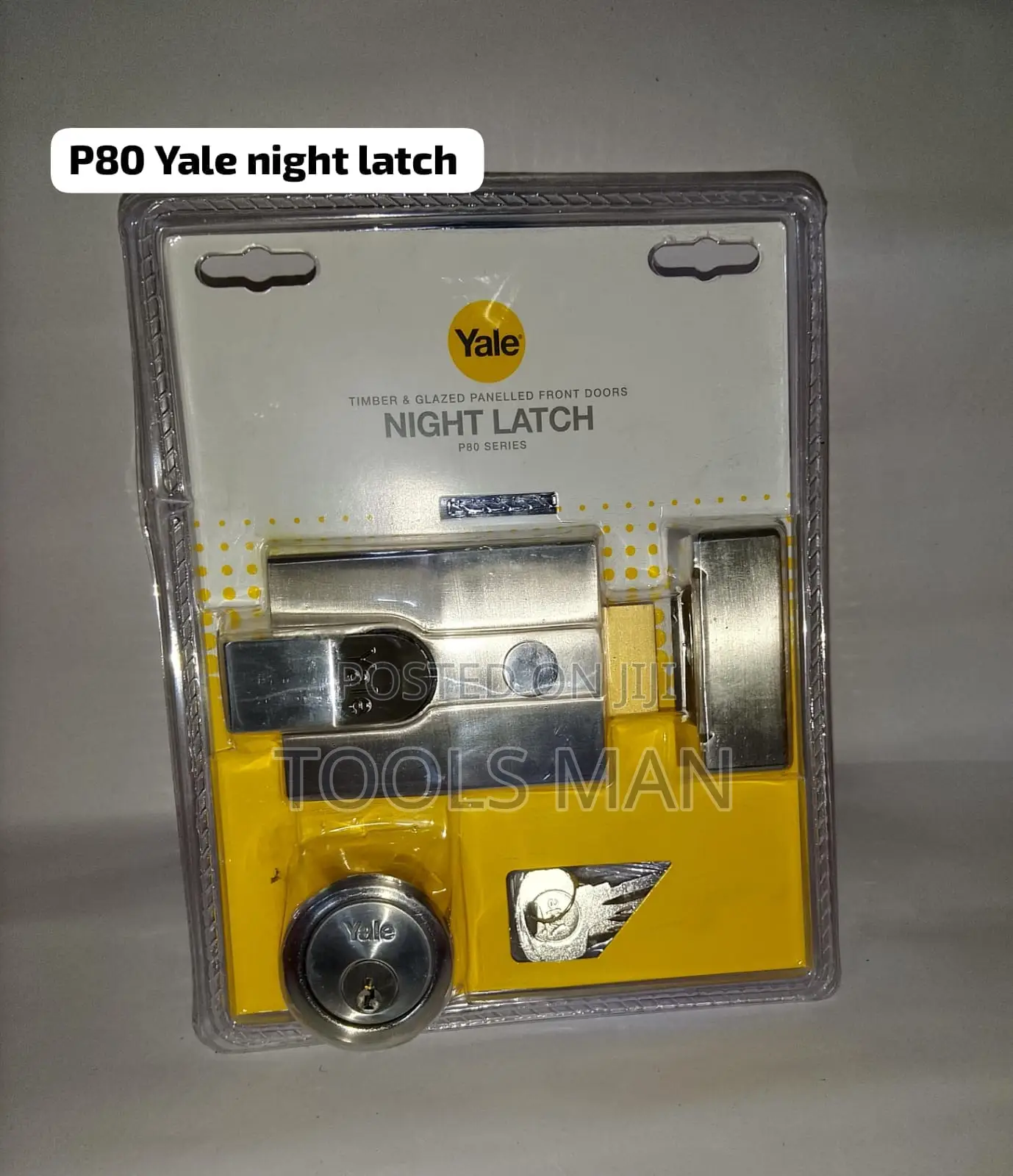 Original Yale P80 Night Latch Rim Door Lock
