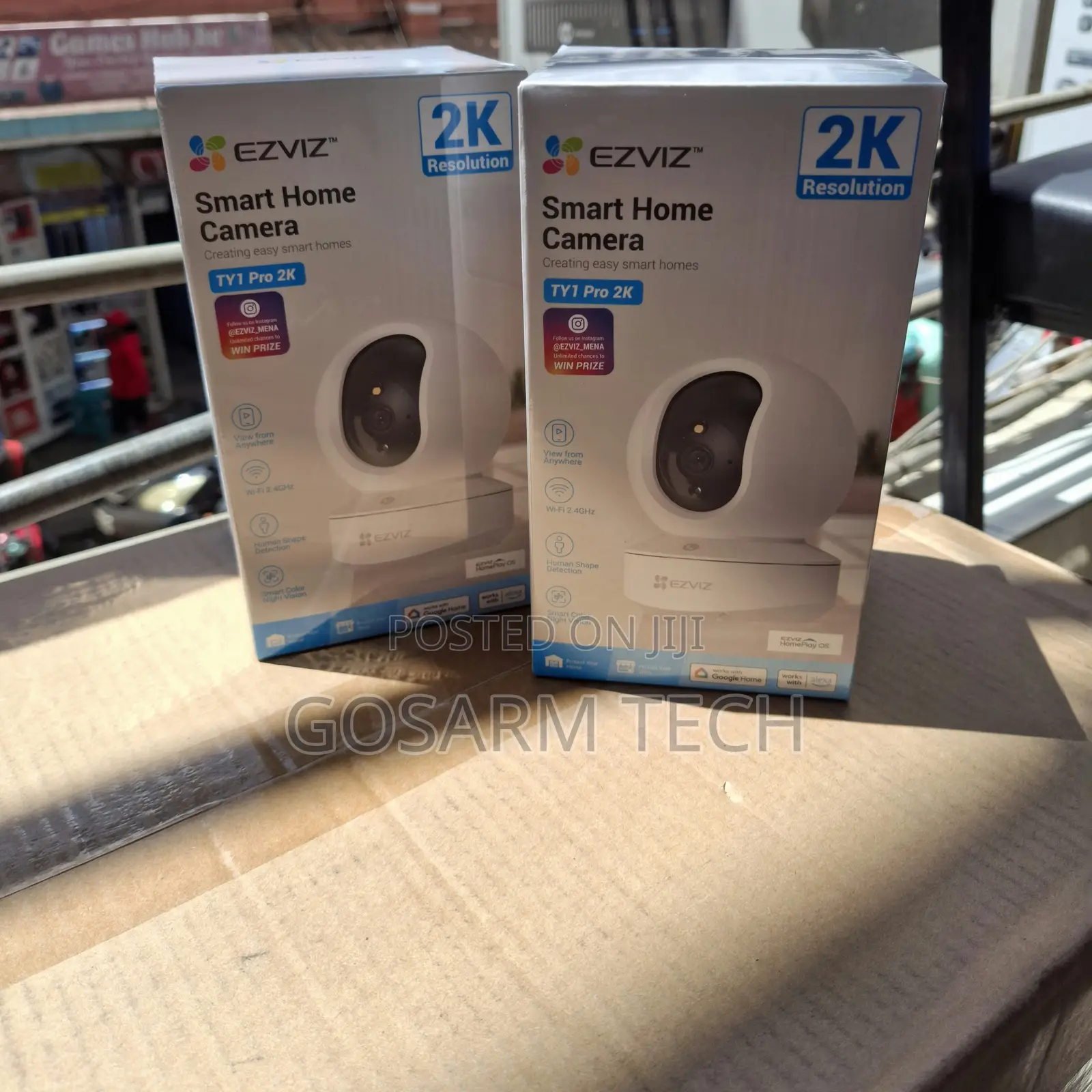 Ezviz Ty1 CCTV Camera With Night Vision Motion Detection HD Video