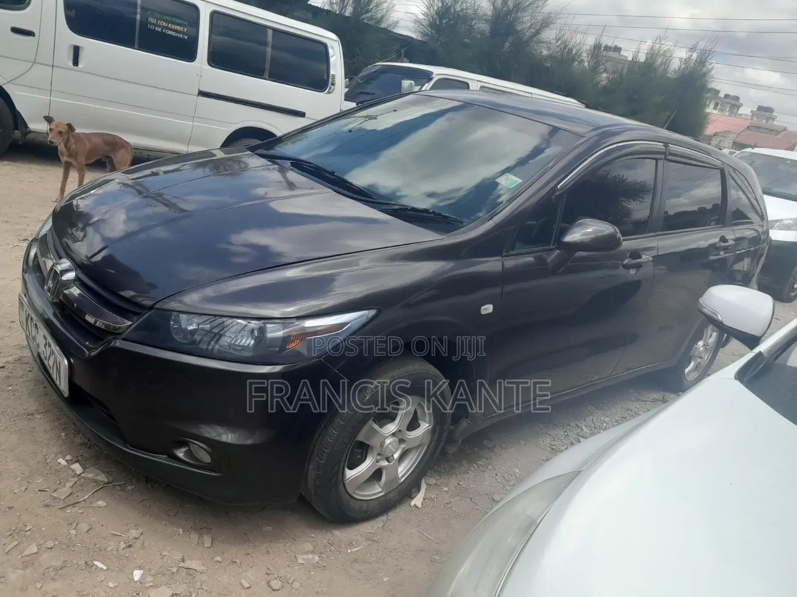 Honda Stream 2008 Matt Black