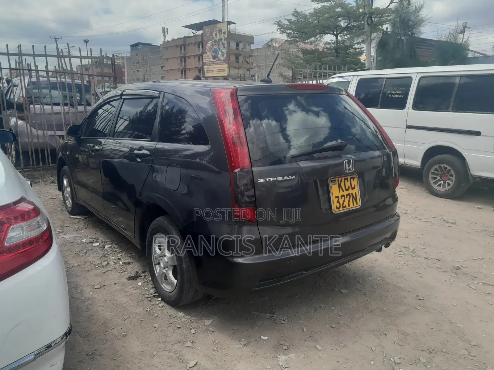 Honda Stream 2008 Matt Black