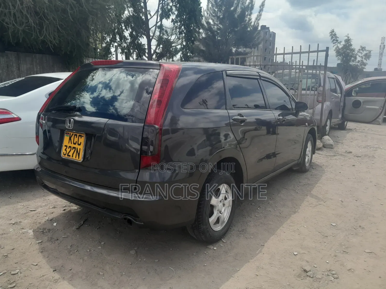 Honda Stream 2008 Matt Black