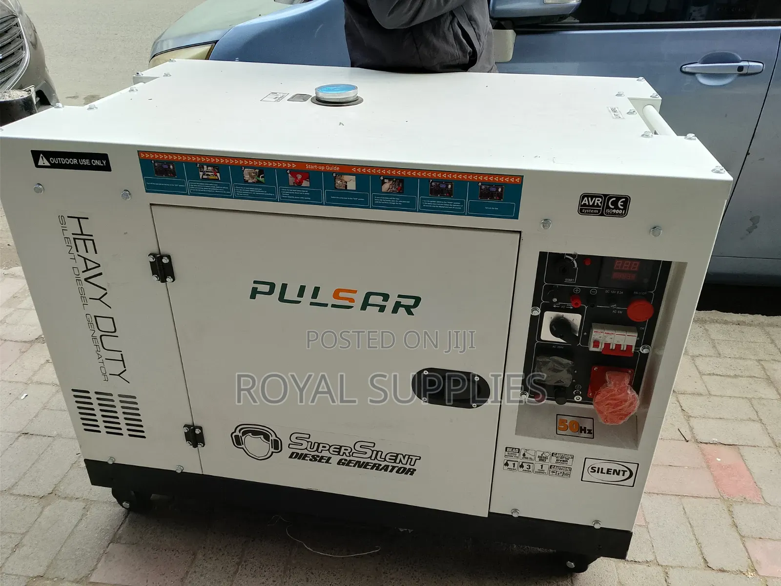 Pulsar 30kva Double Piston Diesel Generator