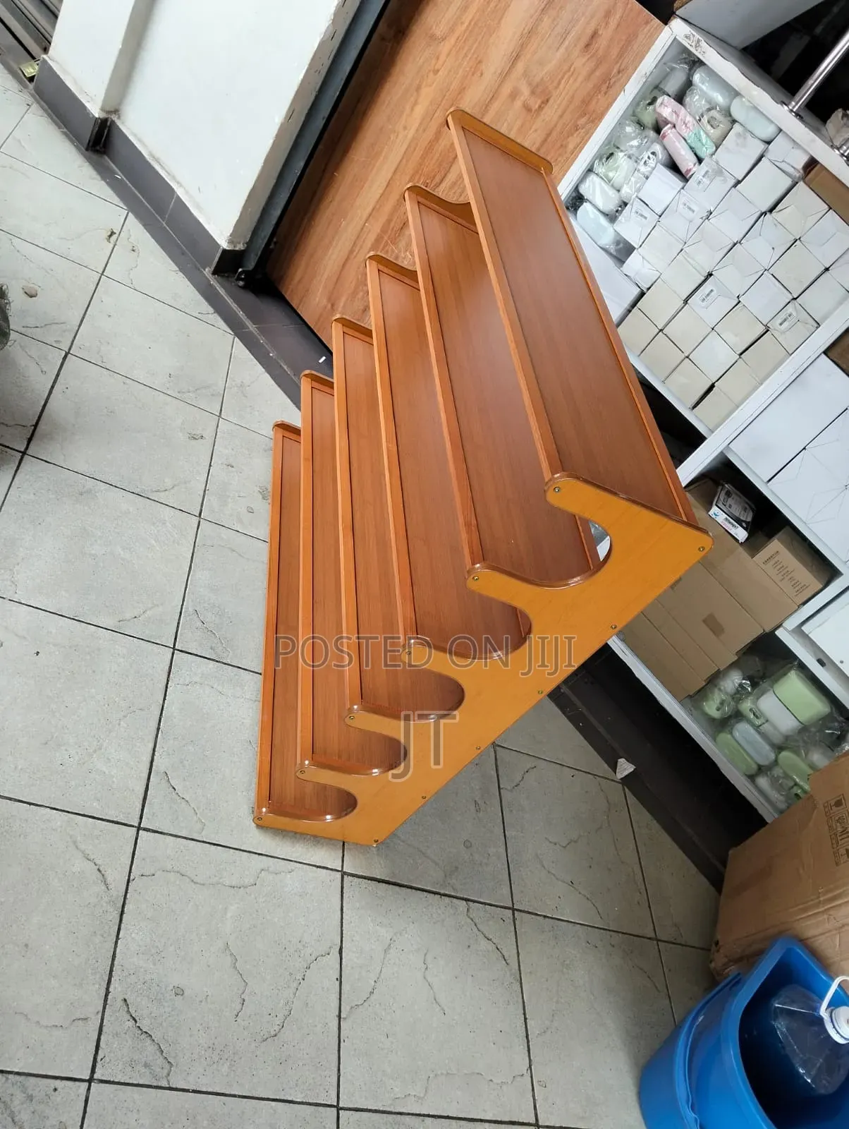 6 Layer Bamboo Shoe Rack (100*23*82cm)