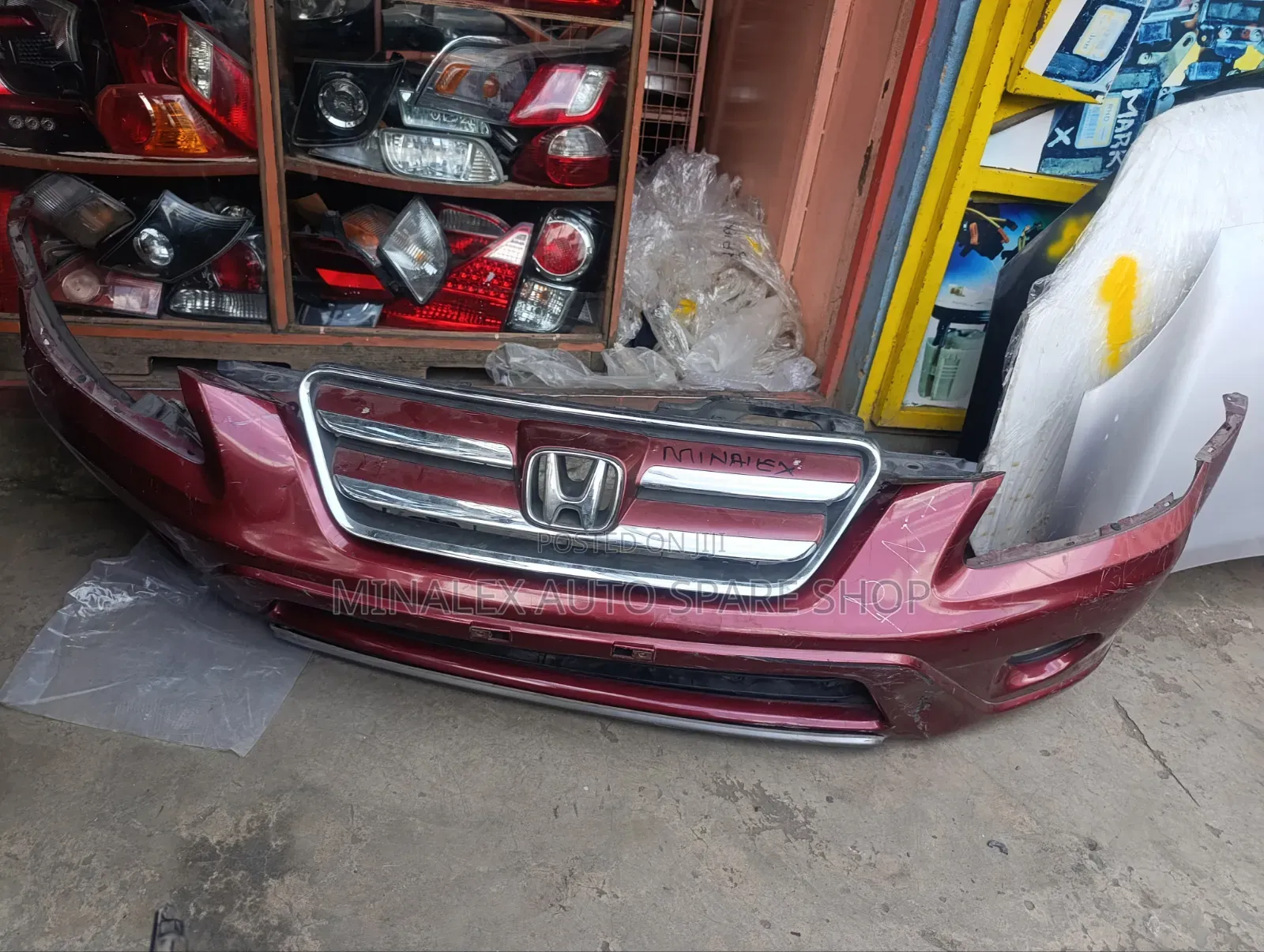 Front Bumper Honda Year 2006 Complete With Foglights