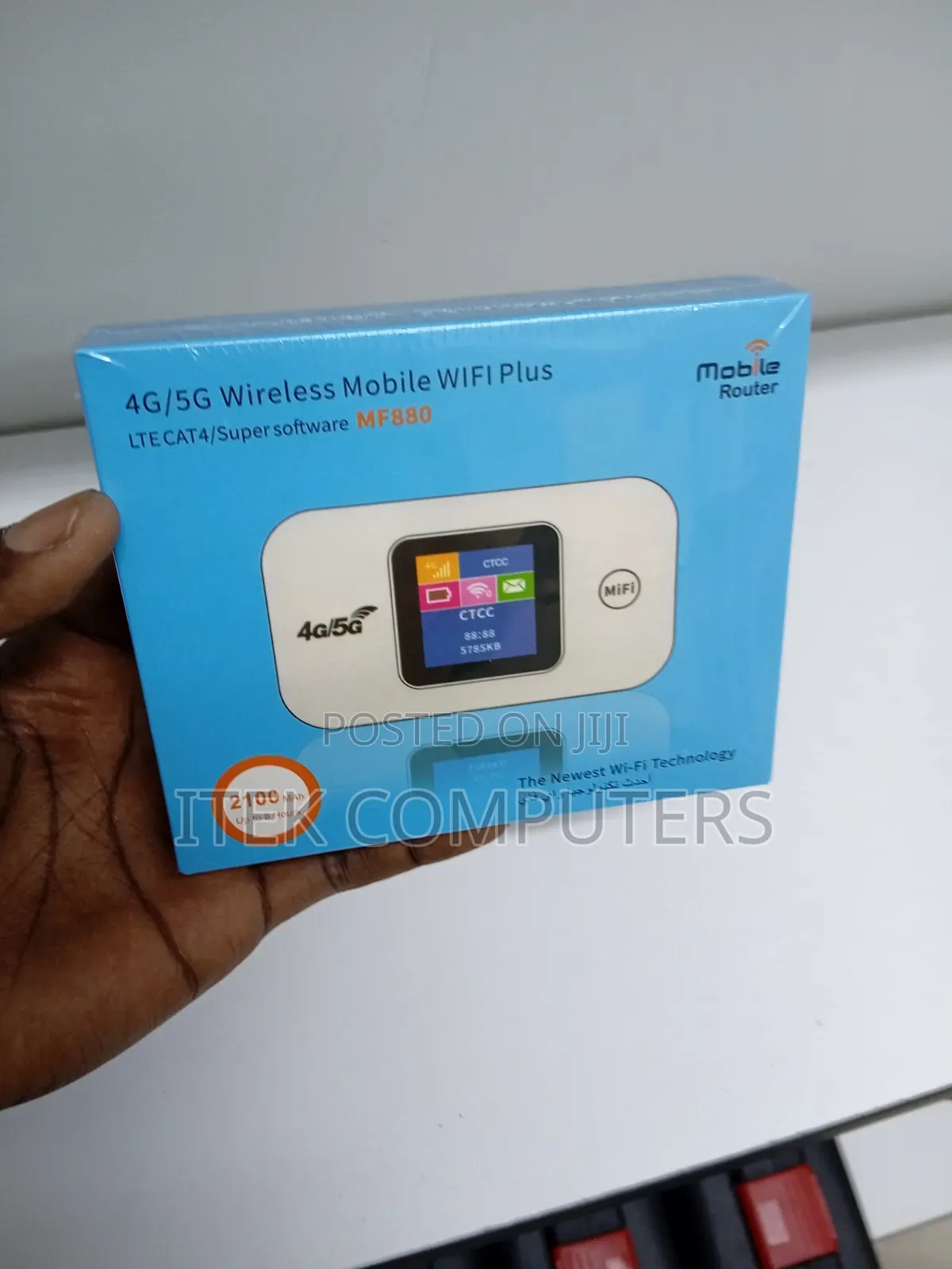 Portable 4g/5g MiFi for Outdoor Events and Temporary Offices