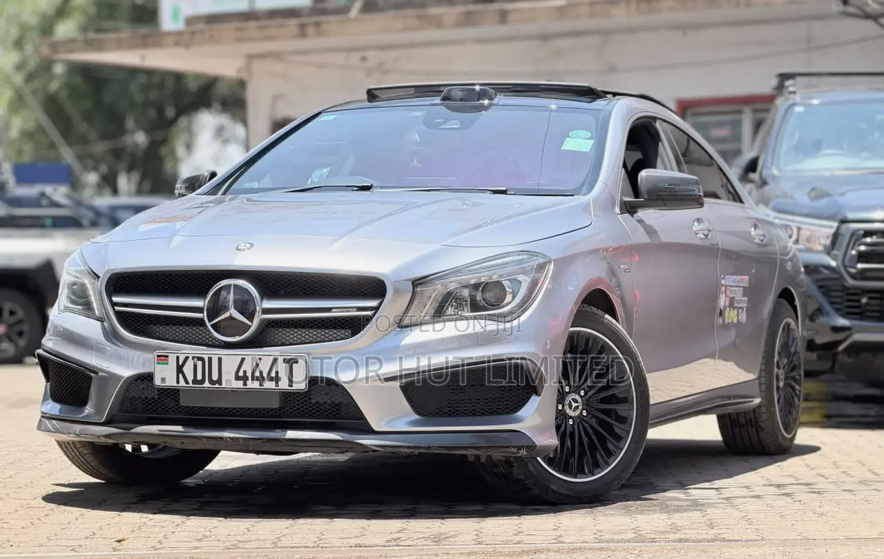 Mercedes-Benz CLA-Class AMG CLA 45 4MATIC Sedan 2017 Silver
