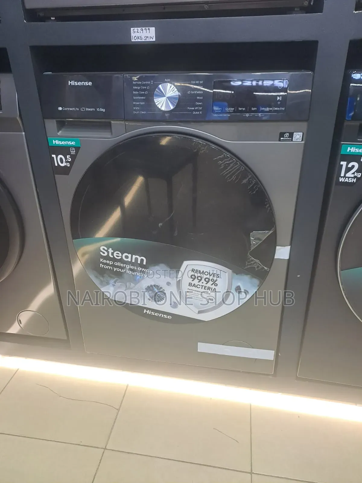 Hisense 10.5KG Front Load Washing Machine