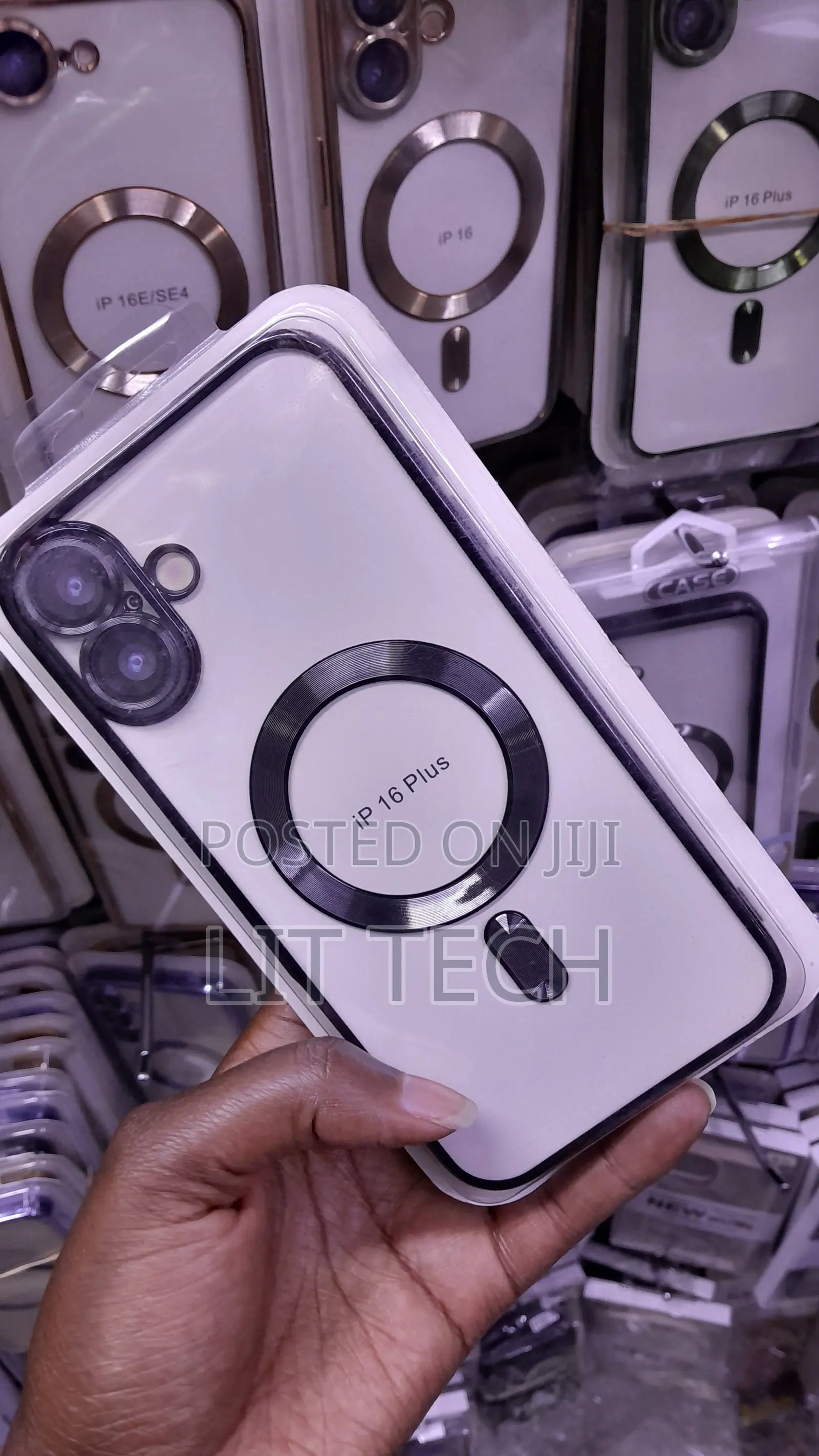 Premium Electroplated Case for iPhone 16 Plus