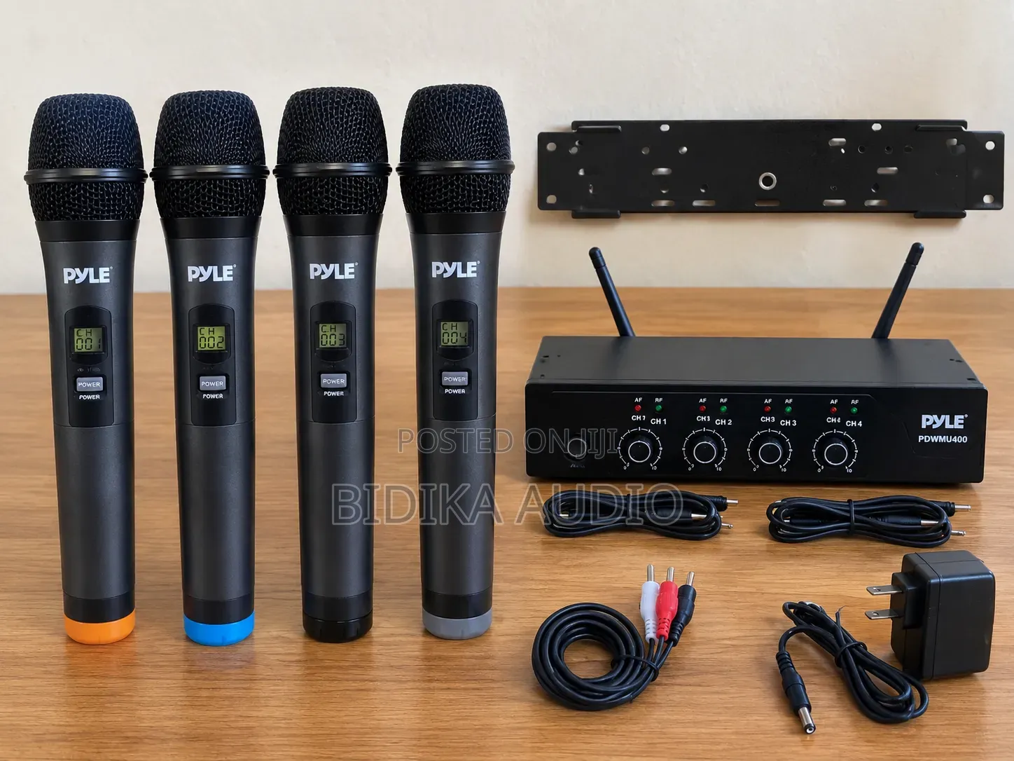 Pyle UHF Wireless Microphone System – PA Public Address Mic System