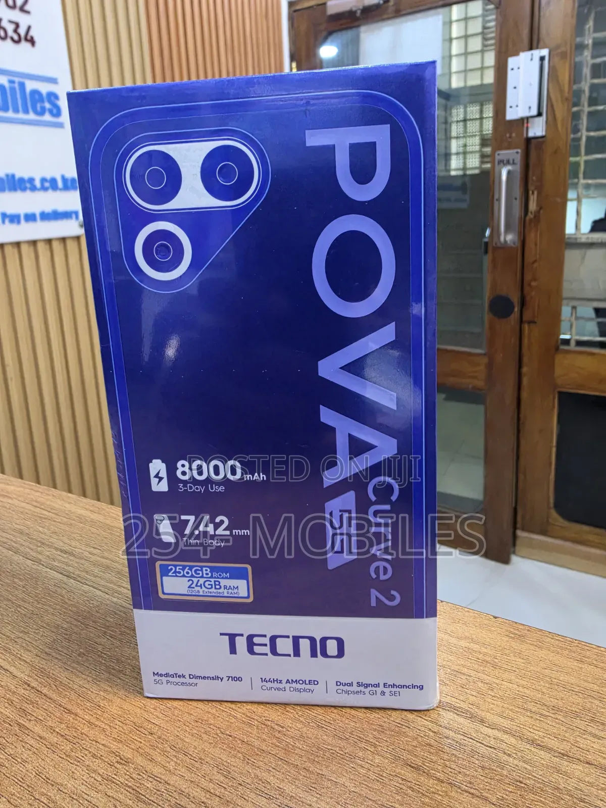 New Tecno Pova Curve 2 256 GB Black