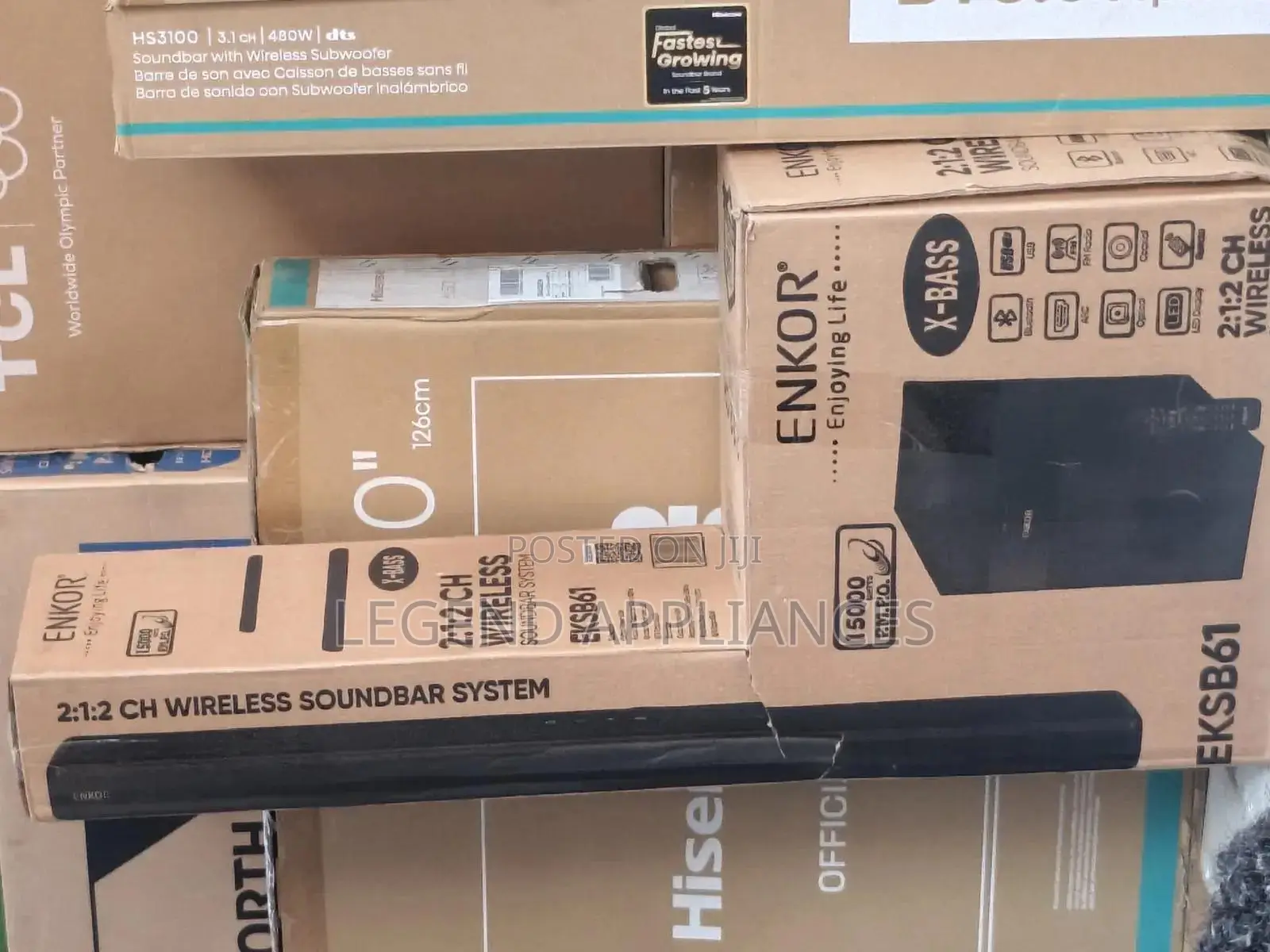 Enkar 2.1.2CH Wireless Soundbar System
