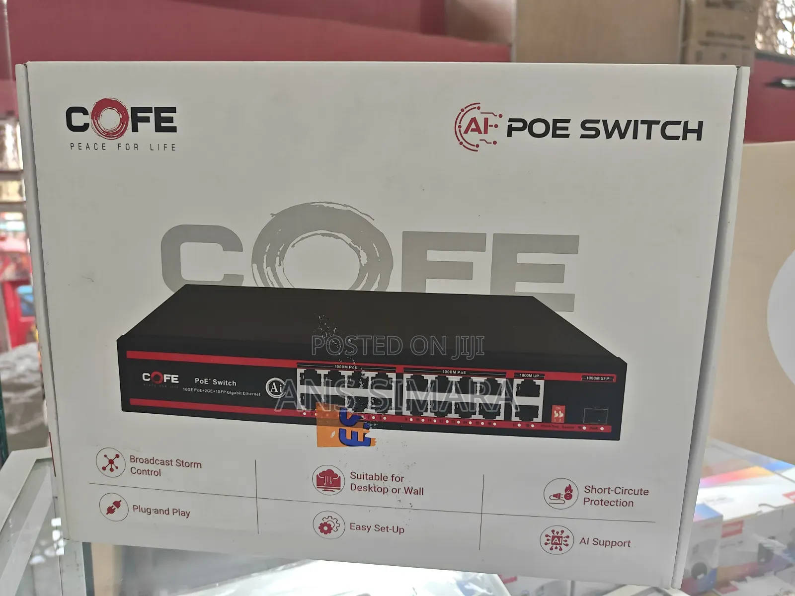 16ch Poe Switch Cofe