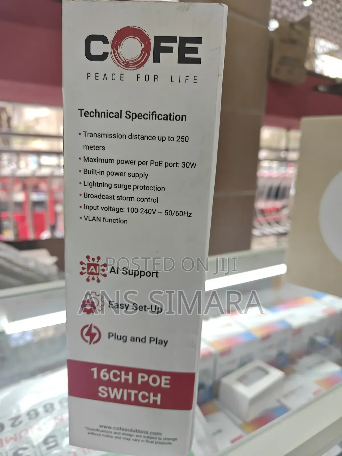16ch Poe Switch Cofe