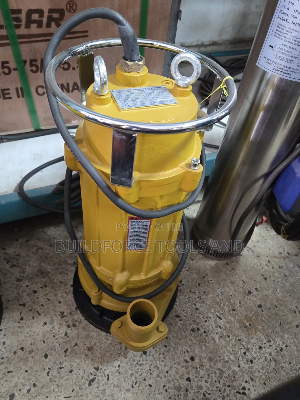Stream 3HP SWQD10-25.2 Heavy-Duty Submersible Sewage / Drainage Pump