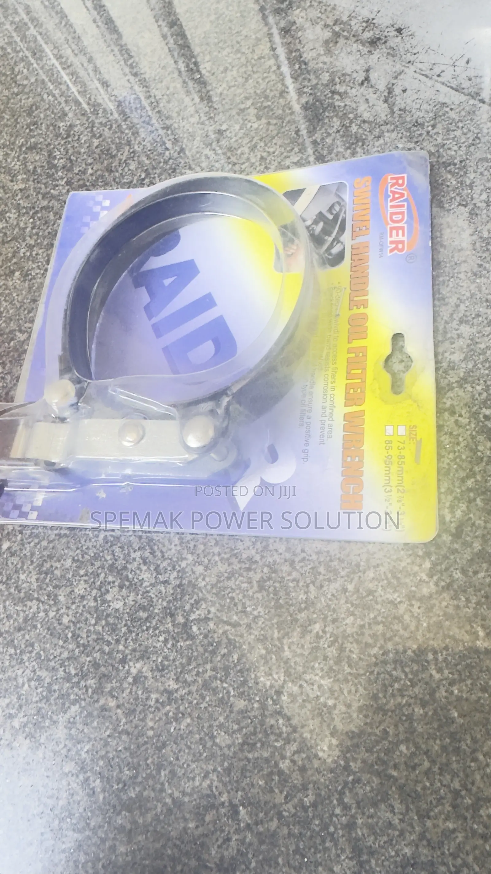 Oil Filter Wrench (Heavy Duty)