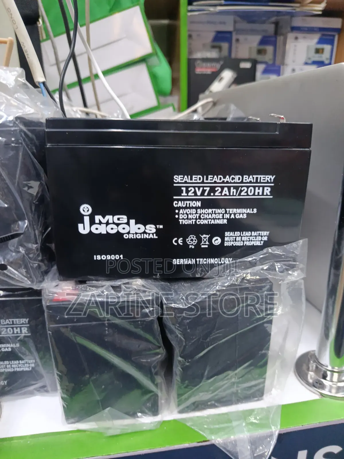 Jacobs 12v 7ah 20hr Ups Battery