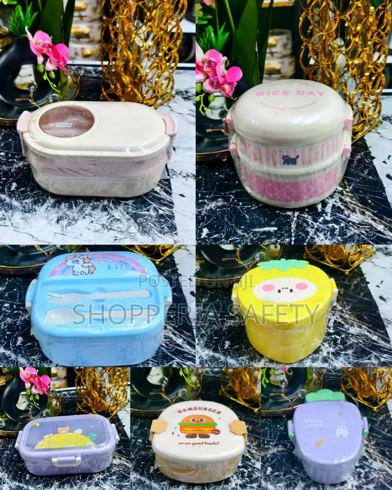 *Assorted Lunch Boxes