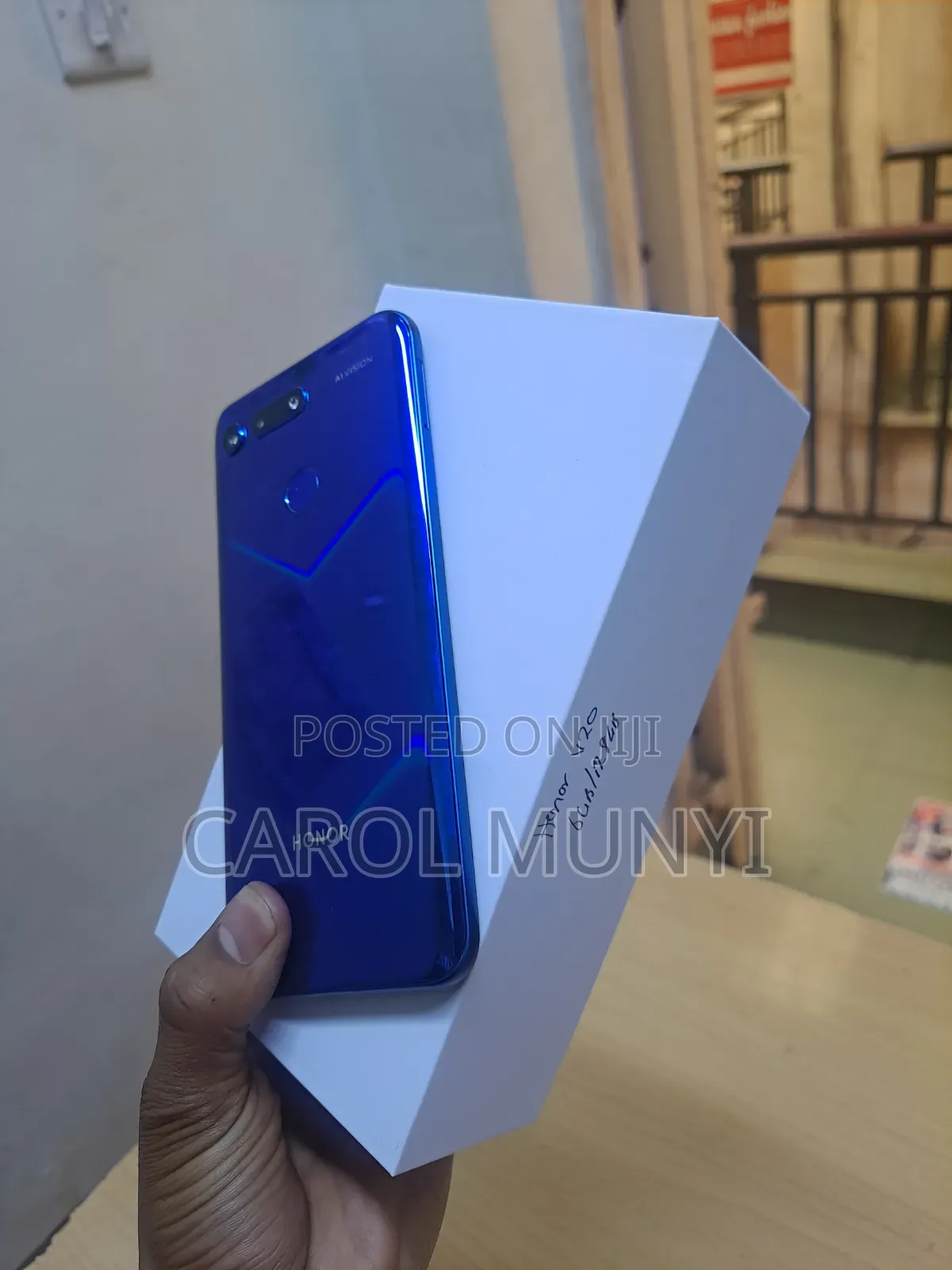 Honor View 20 128 GB Blue
