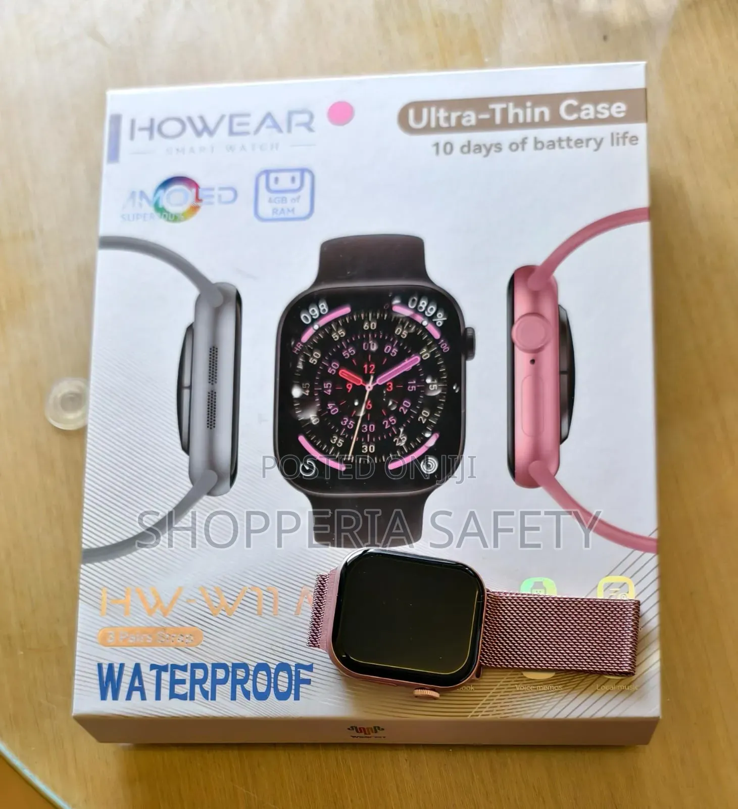*3 in 1 High Quality Smart Watch