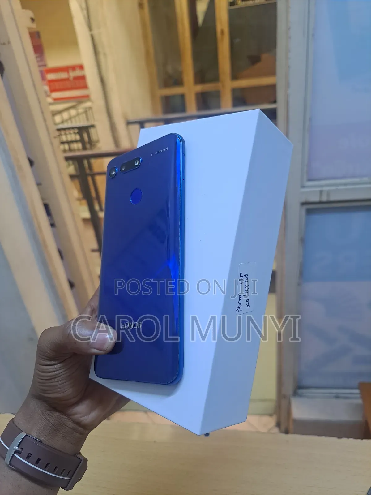 Honor View 20 128 GB Blue