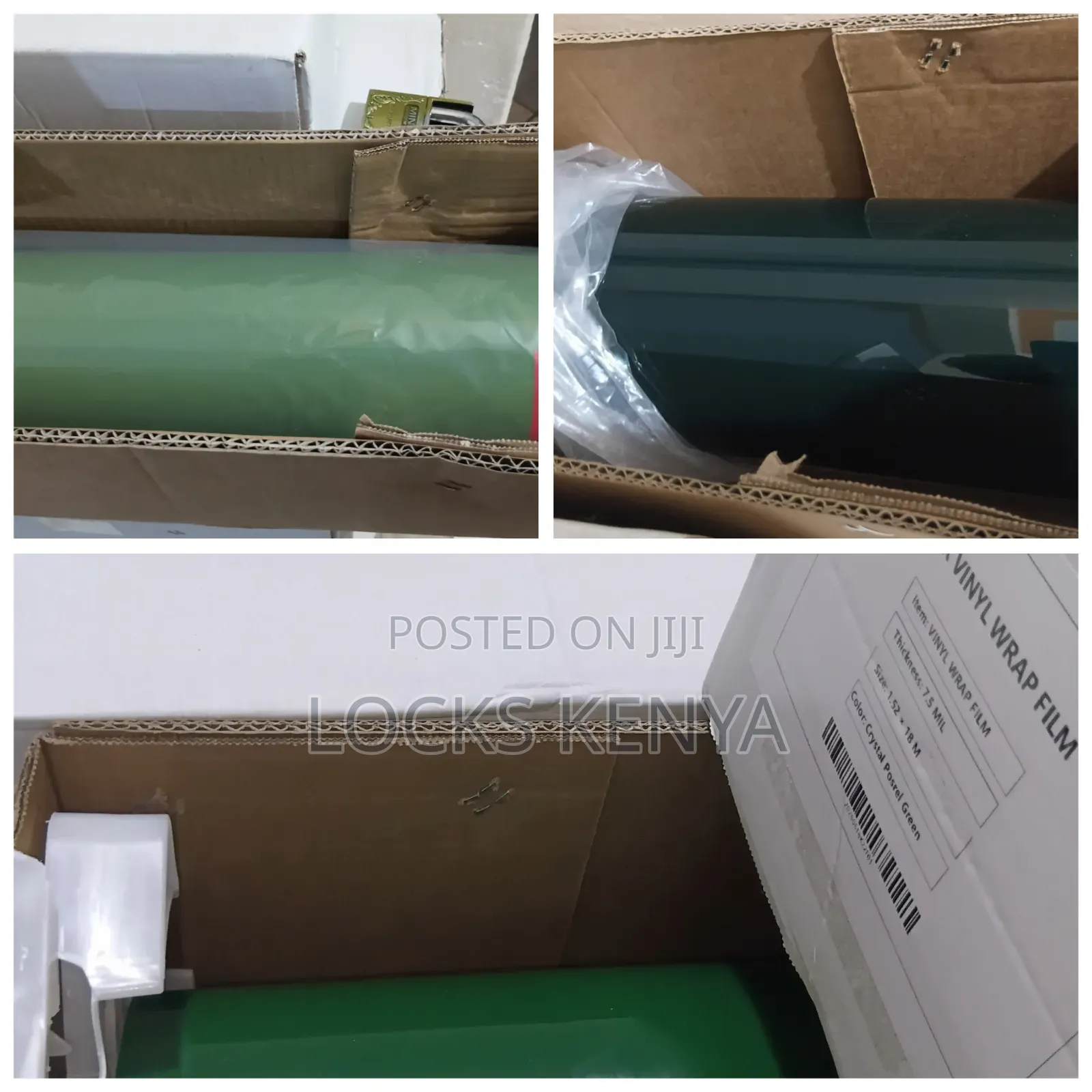 Rasing Green Car Wrap