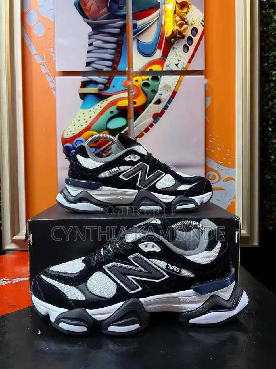 Nb 9060 Black White Sneakers