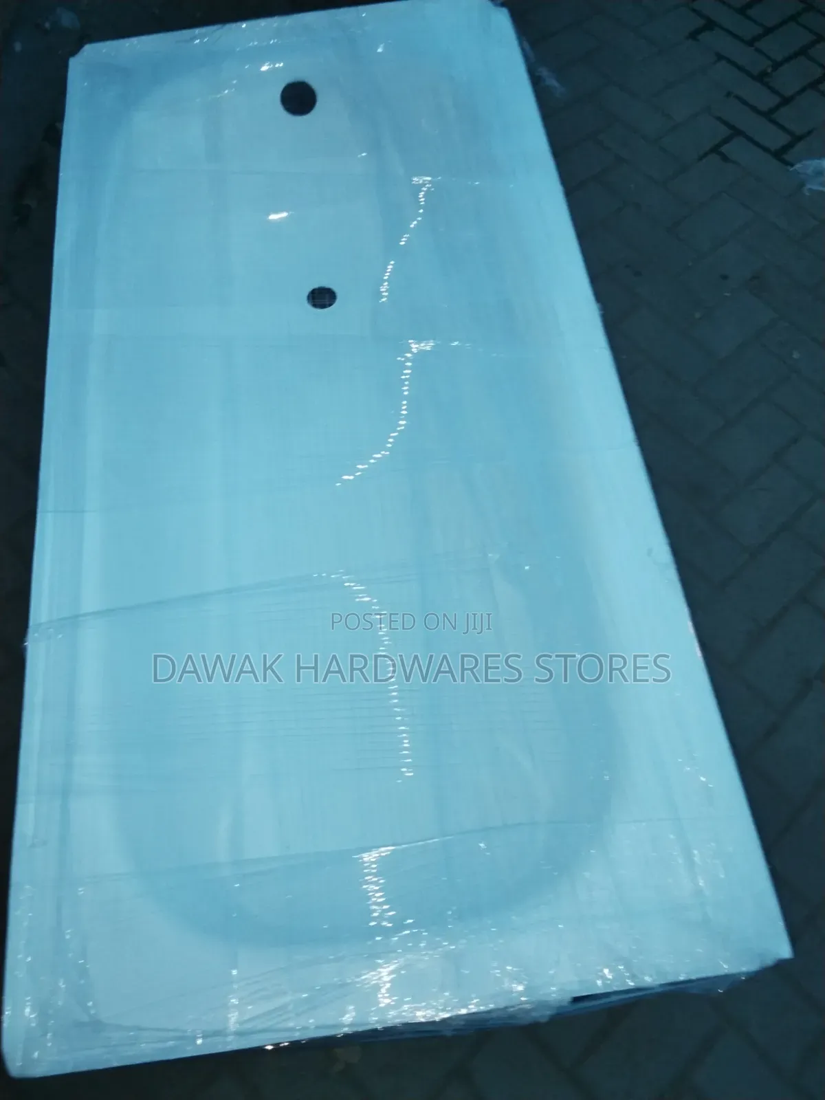 Steel Rectangular Built-in Bathtub