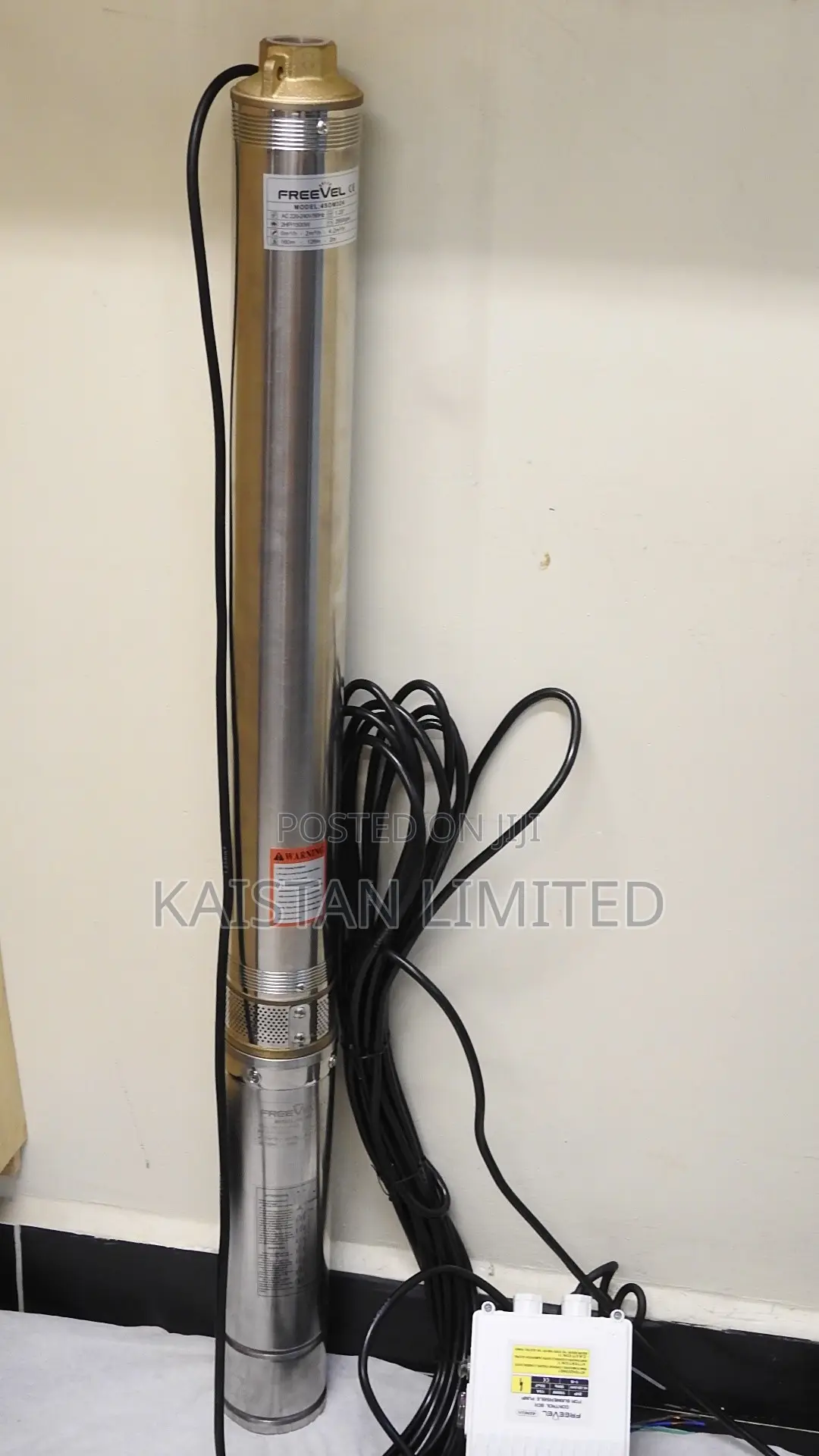 Freevel 2HP Submersible Pump 160M Head Heavy Duty