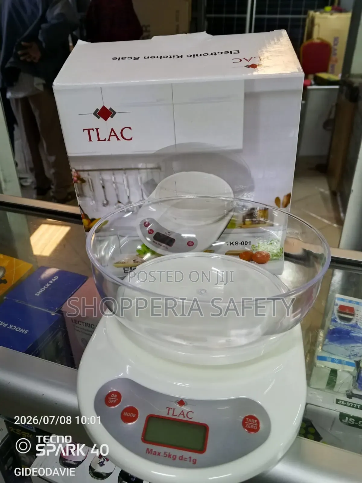 Kitchen Scales With Bowl