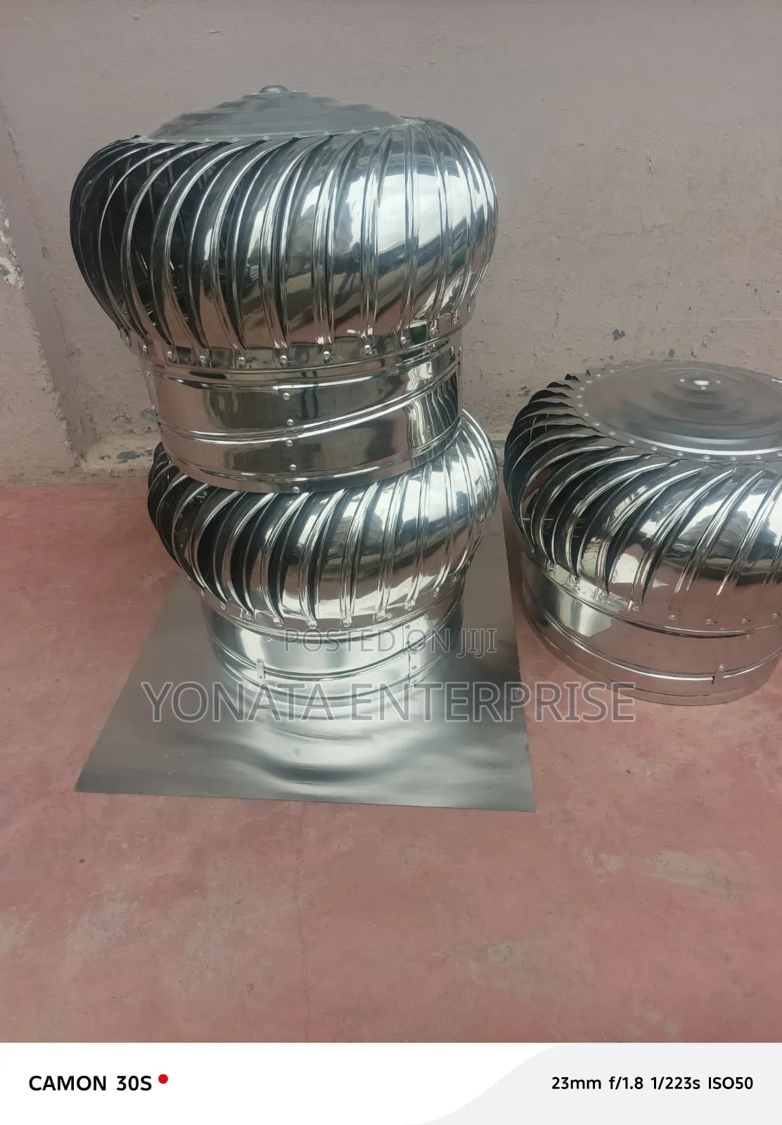 Durable Stainless Steel Cyclone Ventilator