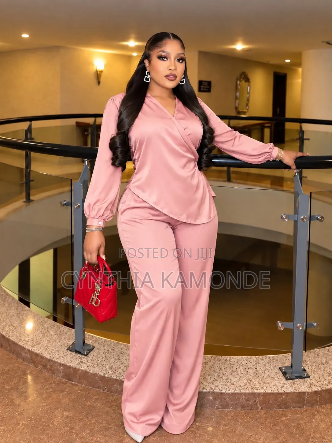 Satin Two Piece Set