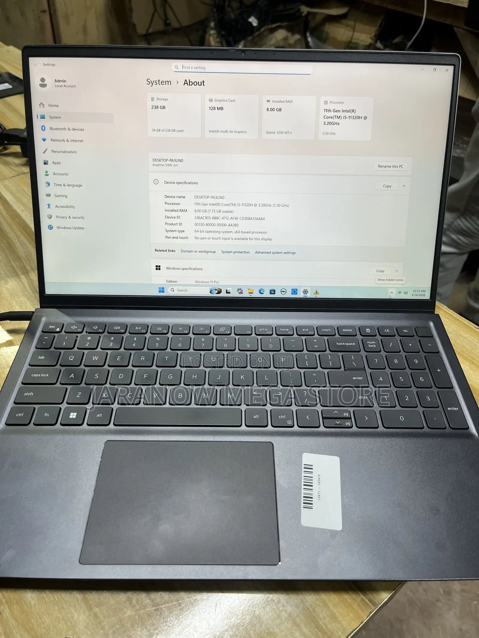 Laptop Dell Precision 5510 8GB Intel Core i5 SSD 256GB