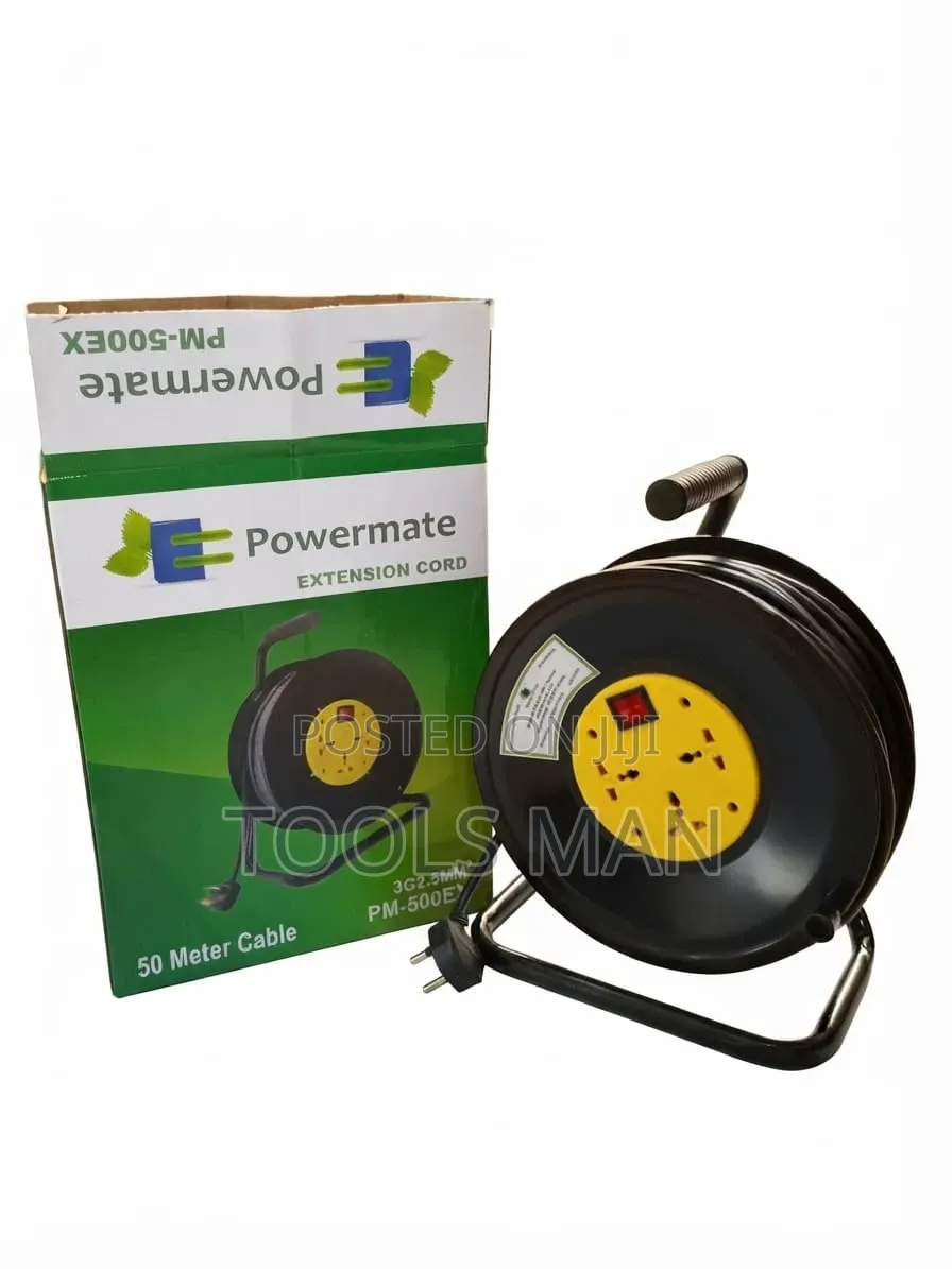Powermate 50m Extension Cable Reel PM-500EX.