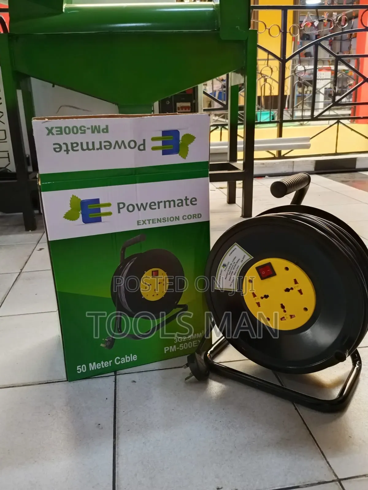 Powermate 50m Extension Cable Reel PM-500EX.
