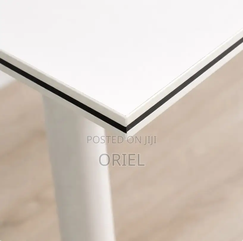 Office Table : Metal 4 Legs 120CM Office Table