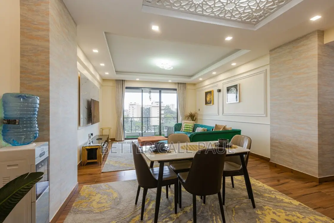 Furnished Quiet Kileleshwa Escape W/Pool Skyline Views