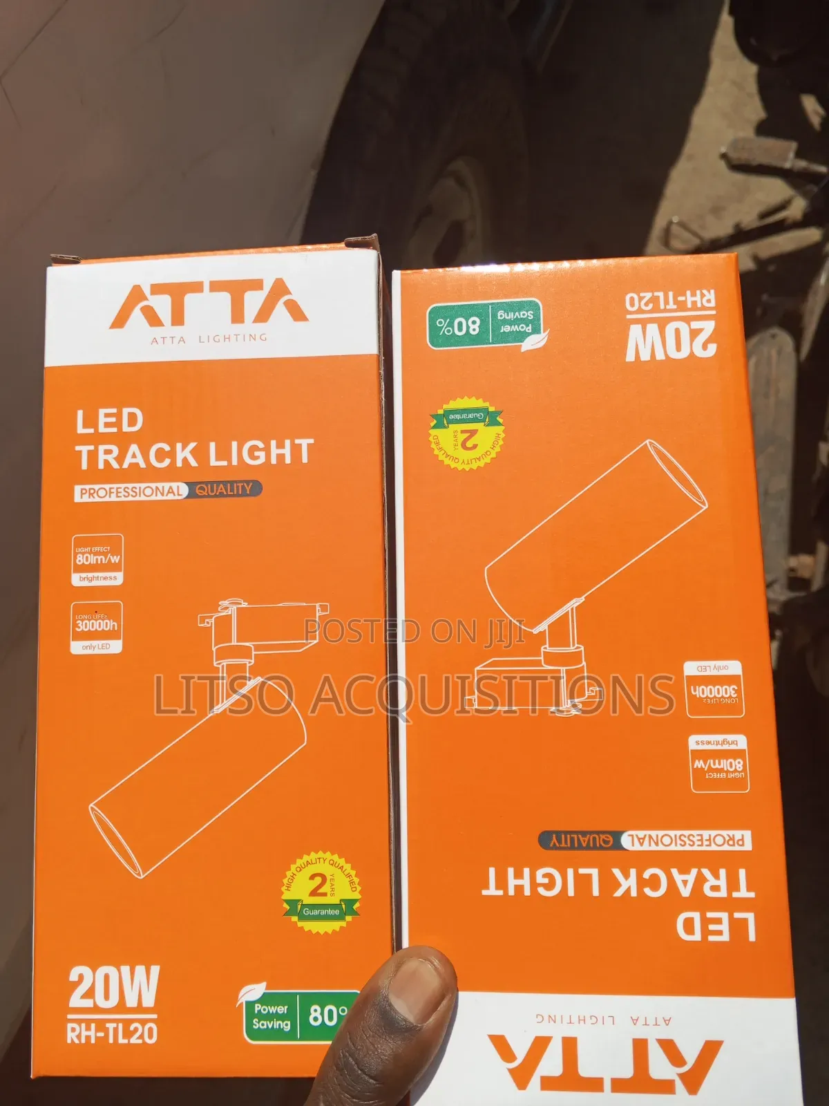 ATTA 20W LED Track Light | 1600LM | 3 Colour Temperatures