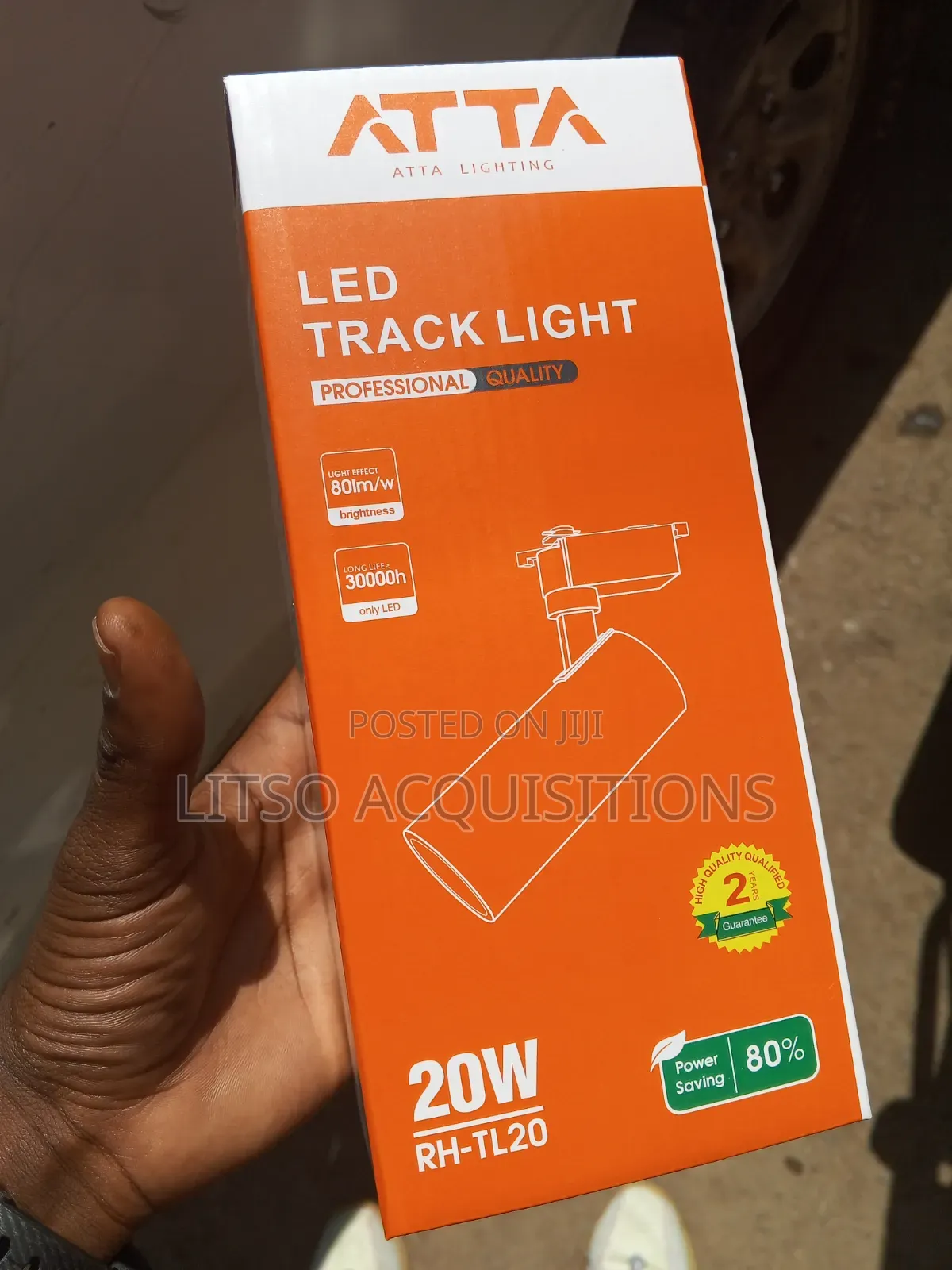 ATTA 20W LED Track Light | 1600LM | 3 Colour Temperatures
