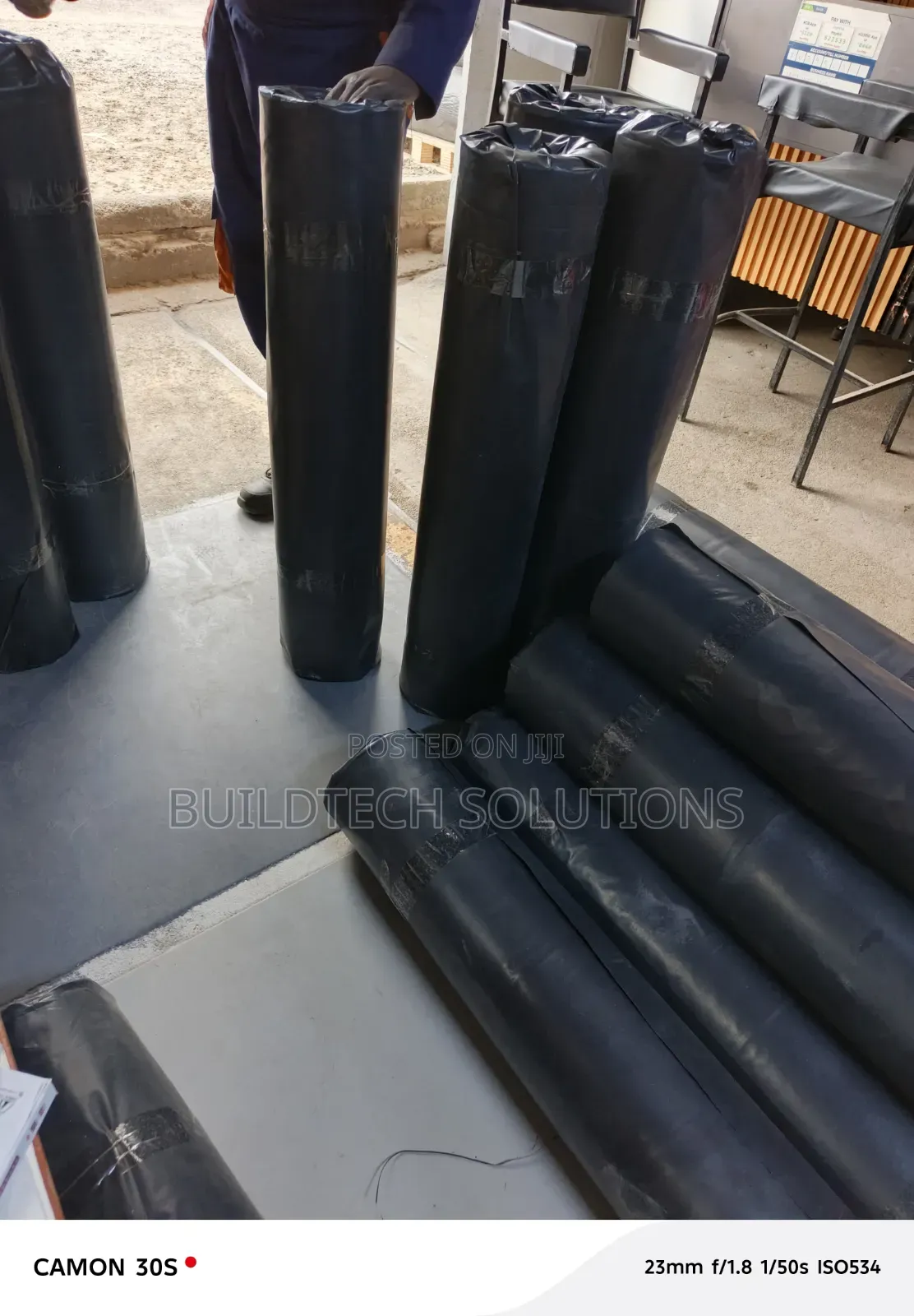 Builders Choice Black DPM Roll 1000 Gauge