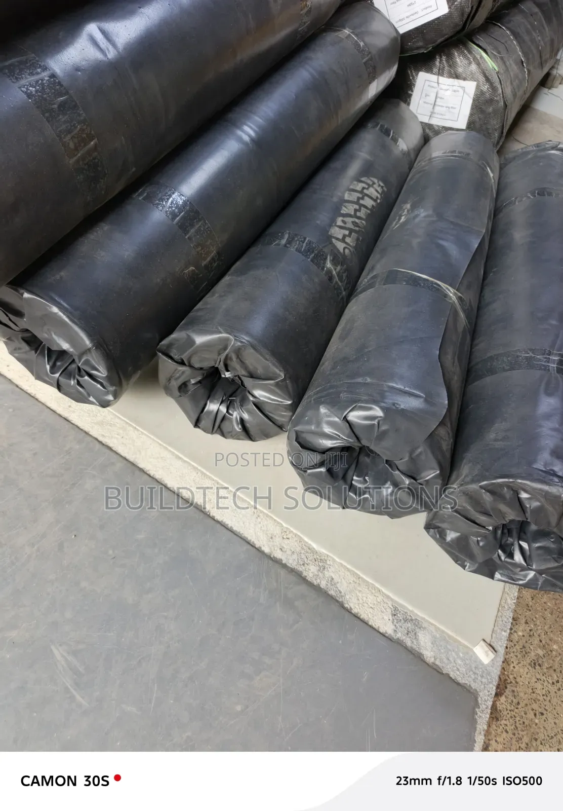 Builders Choice Black DPM Roll 1000 Gauge
