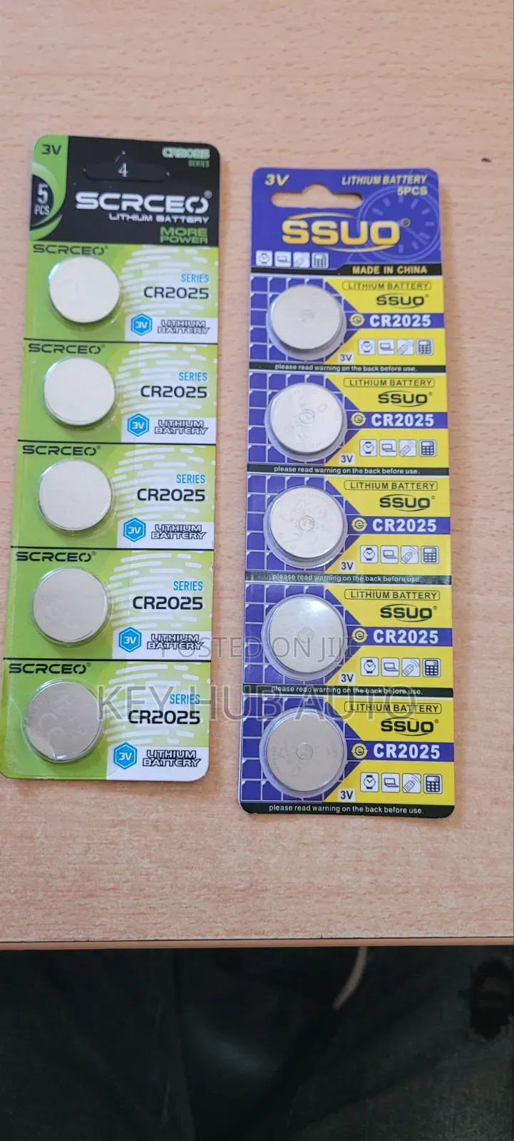 Batteries for Car Keys