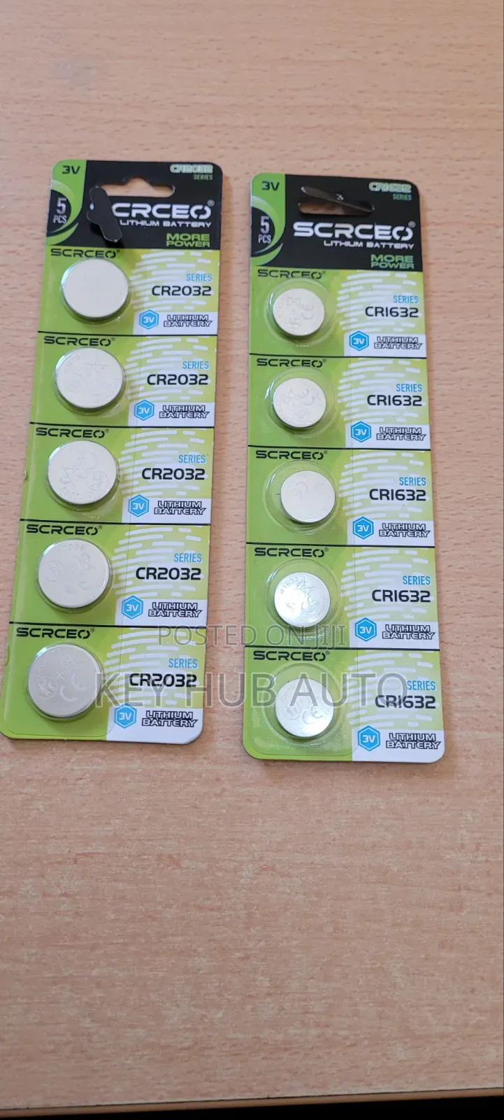 Batteries for Car Keys