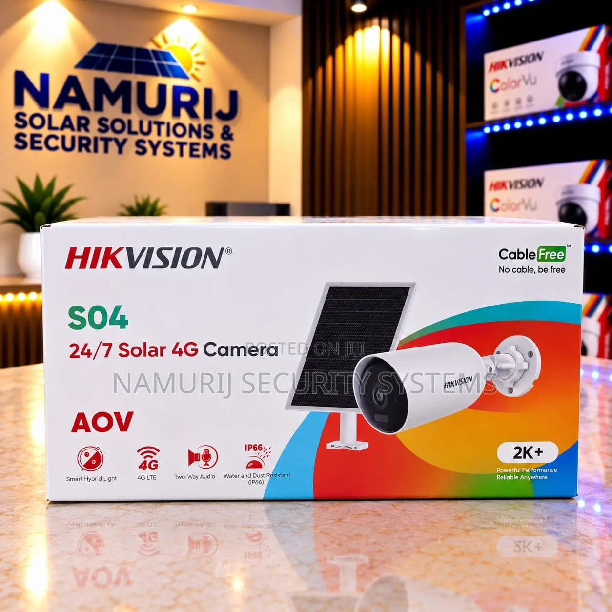Hikvision S04 Solar Camera
