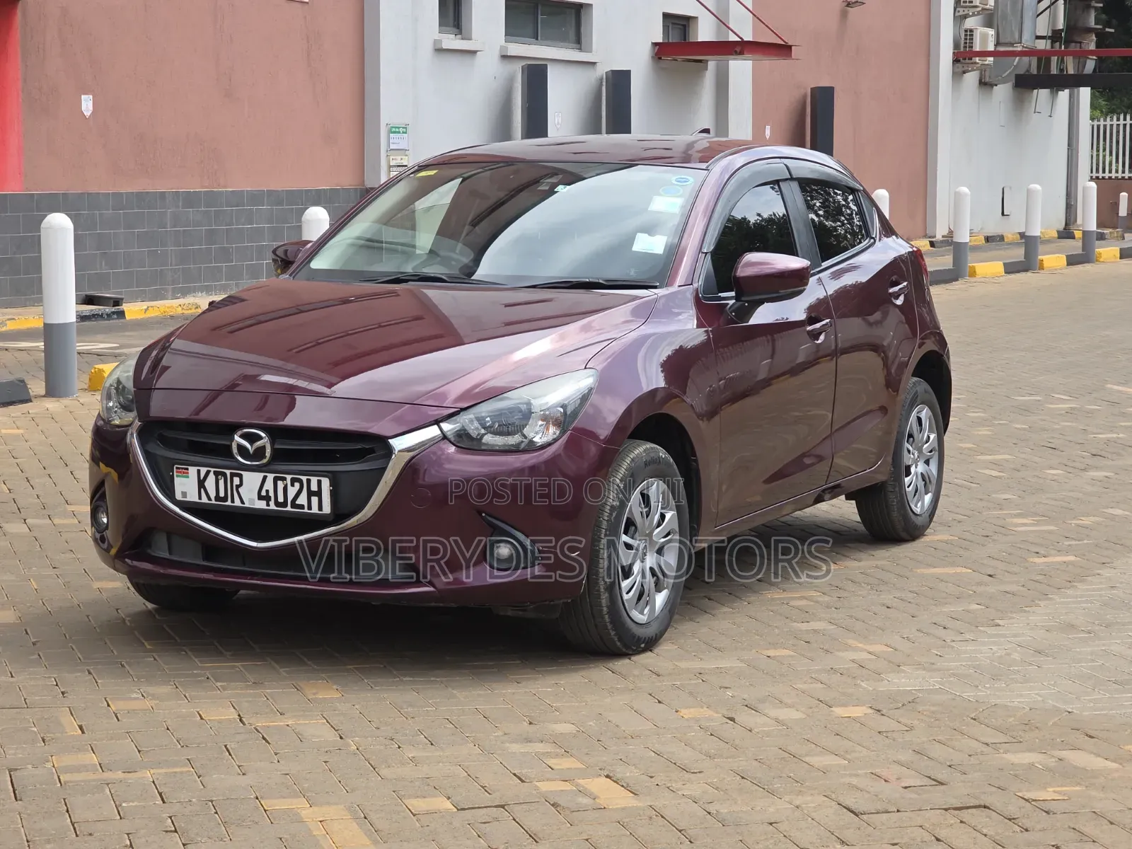 Mazda Demio 2017 Burgundy
