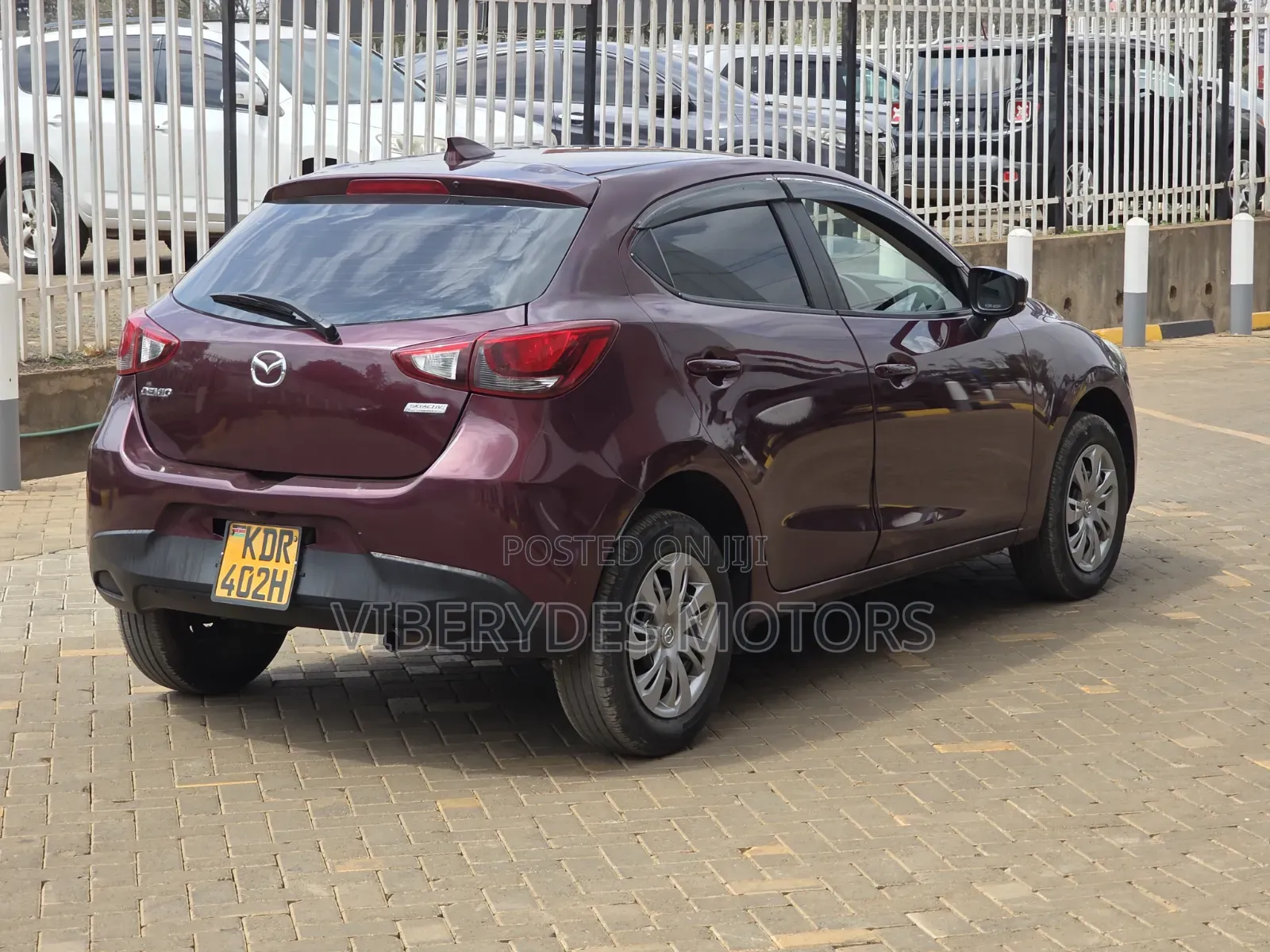 Mazda Demio 2017 Burgundy