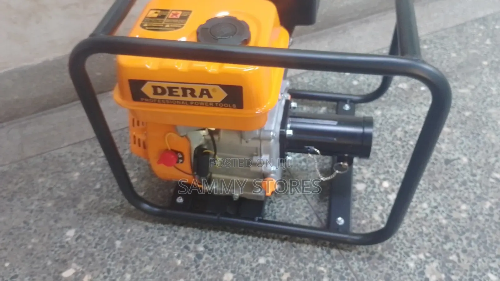 DERA Portable Gasoline Generator With Heavy-Duty Frame